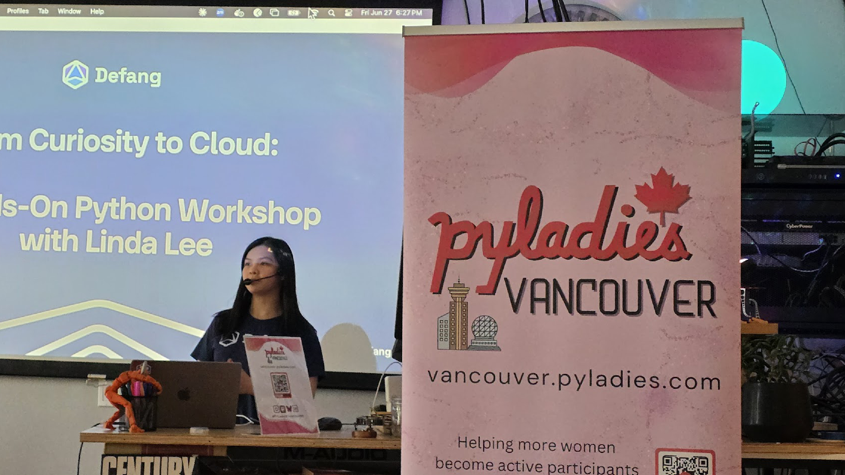From Curiosity to Cloud workshop at PyLadies Vancouver