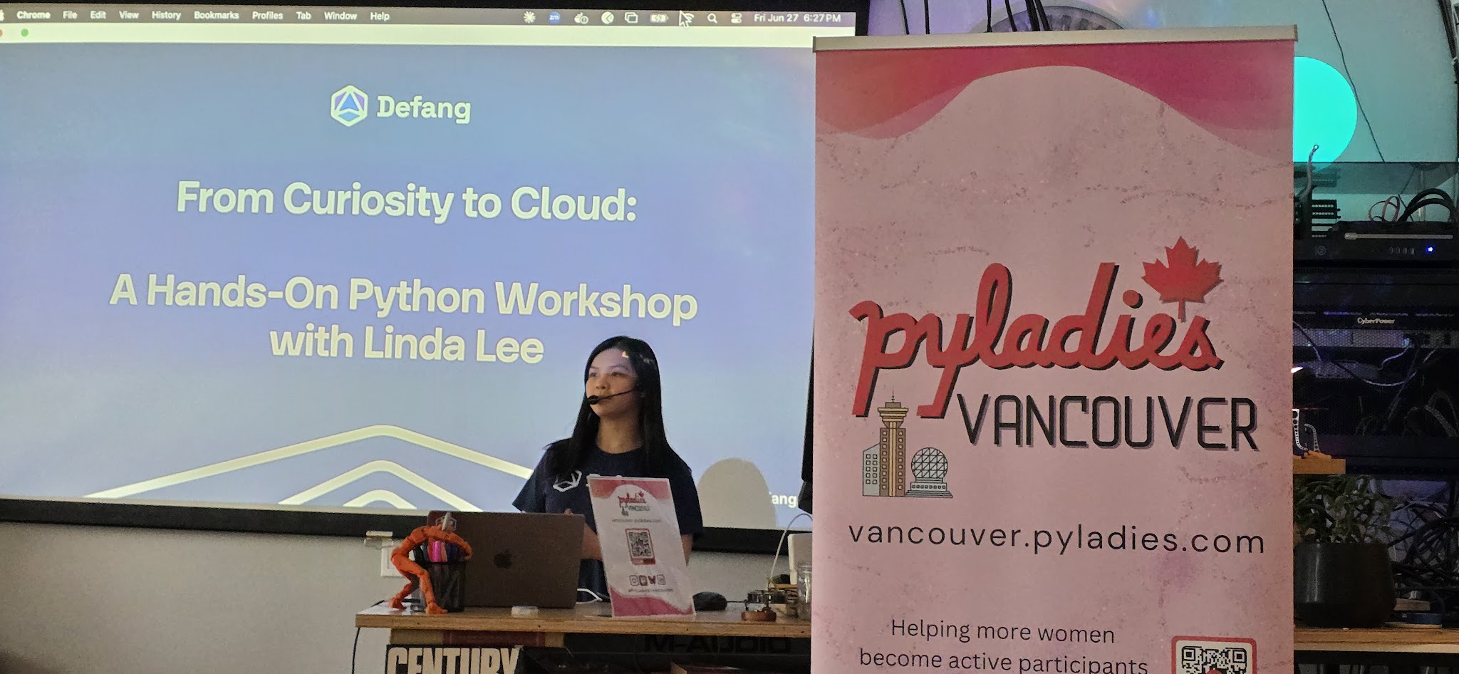 From Curiosity to Cloud workshop at PyLadies Vancouver