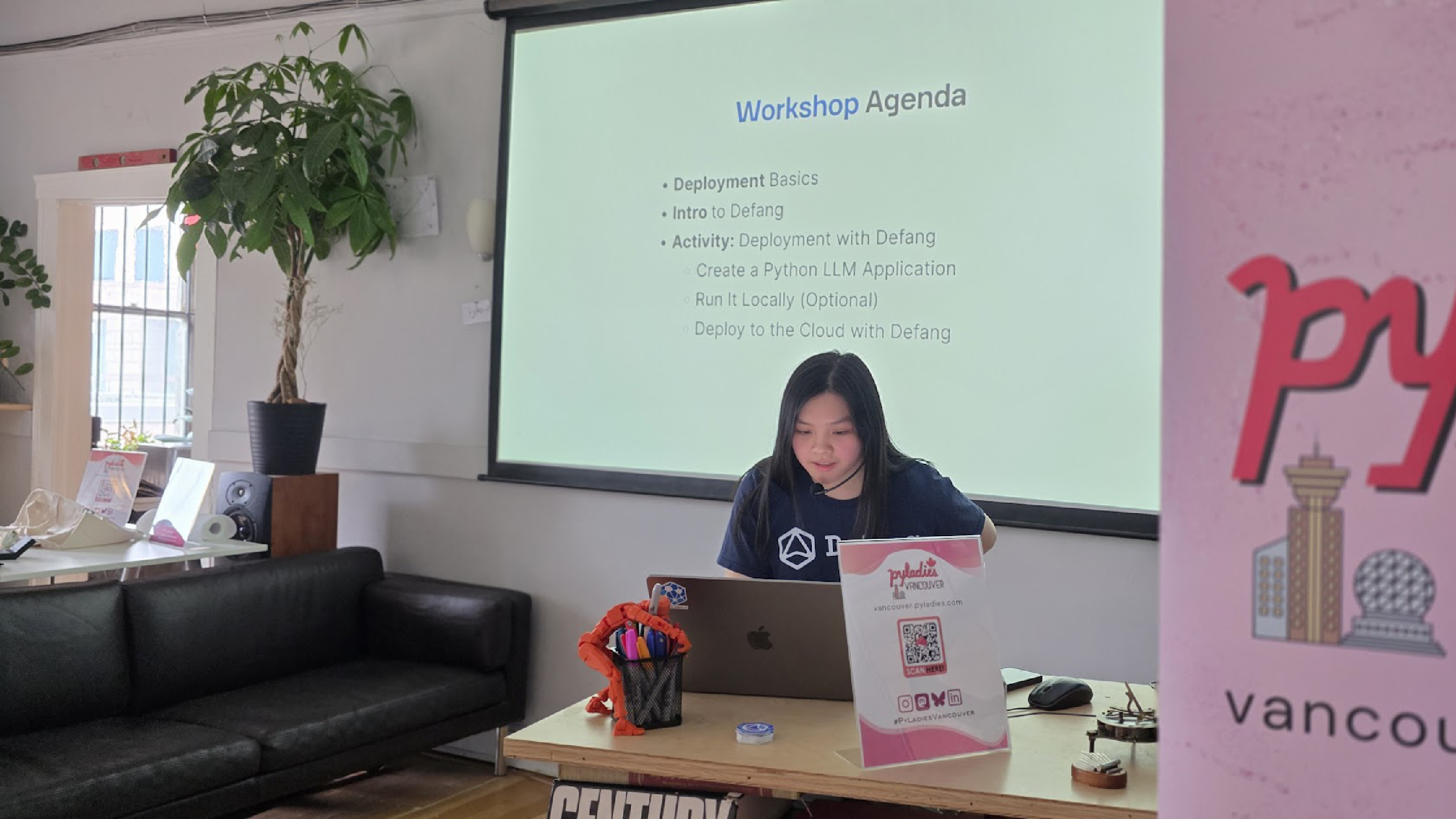 From Curiosity to Cloud workshop at PyLadies Vancouver