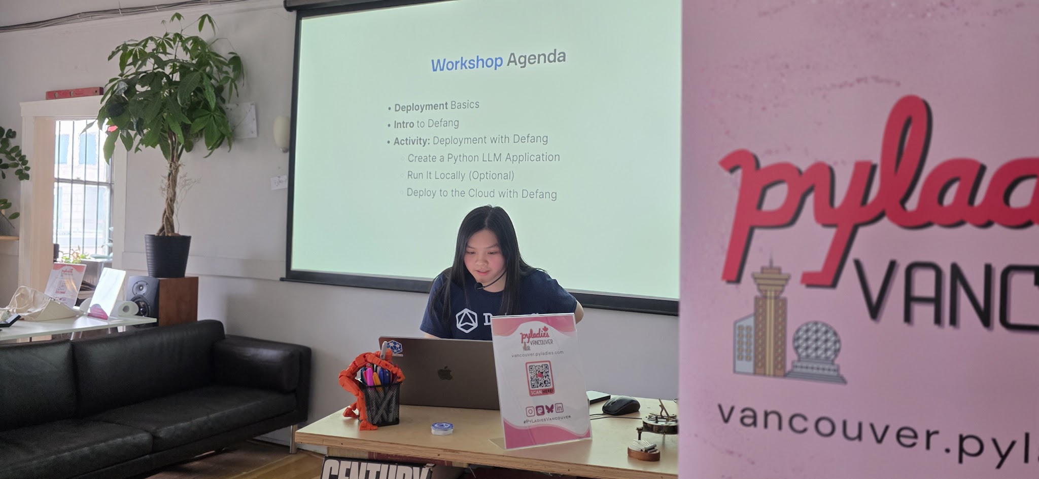 From Curiosity to Cloud workshop at PyLadies Vancouver